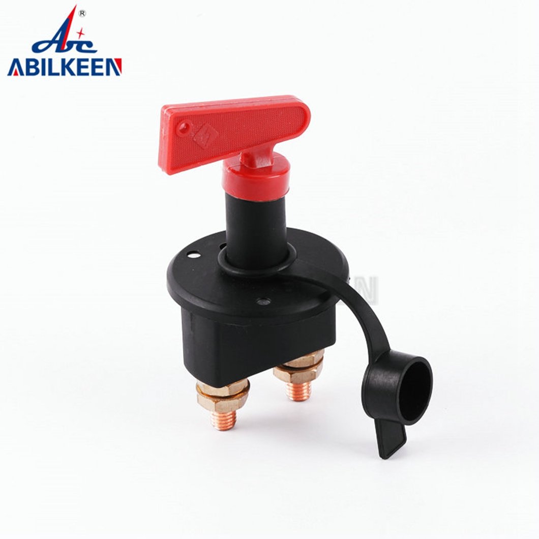 IBA-A01 Battery Isolator Disconnect Cut Off Kill Switch Circuit Breaker Main Power Rotary 12V 24V Key Switch