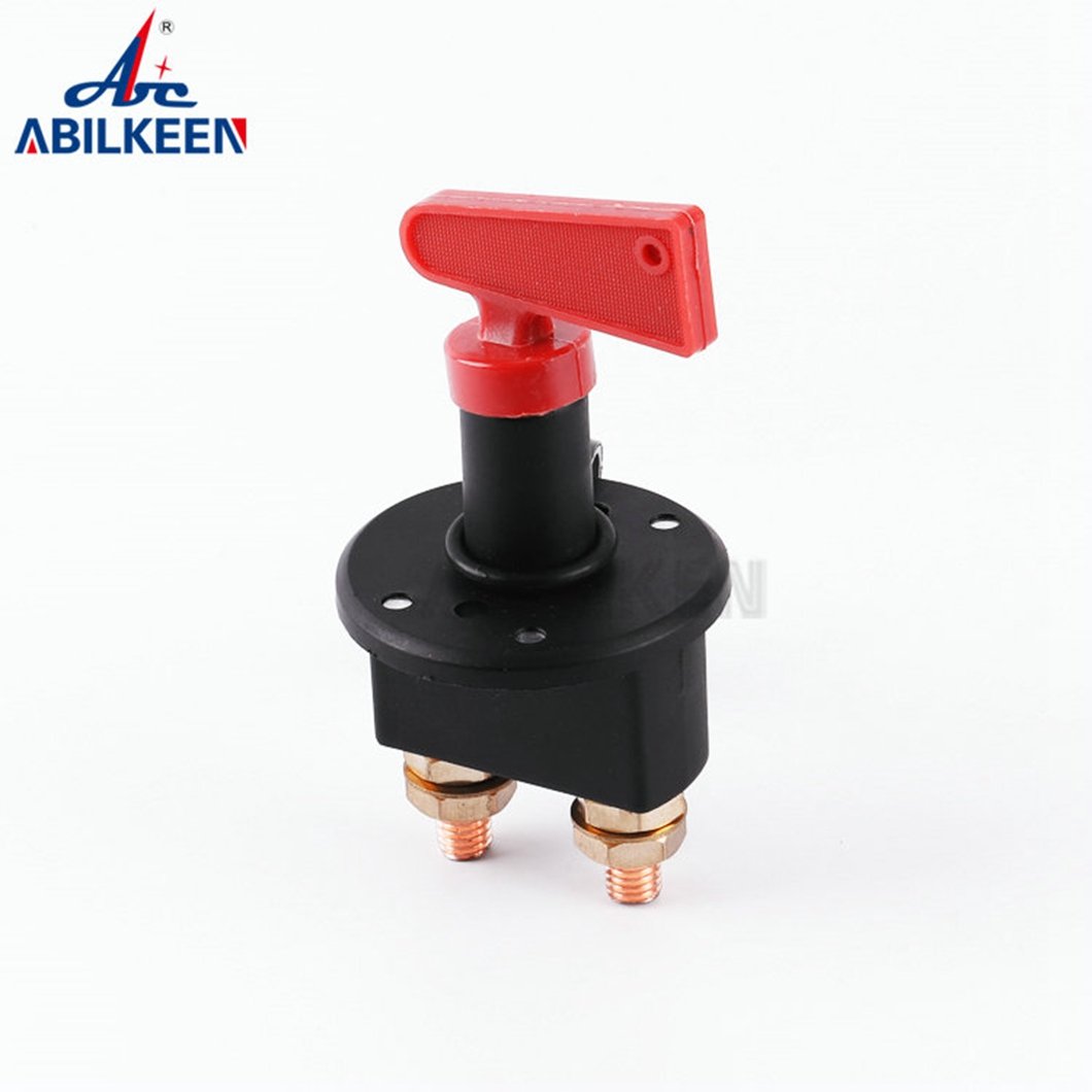 IBA-A01 Battery Isolator Disconnect Cut Off Kill Switch Circuit Breaker Main Power Rotary 12V 24V Key Switch