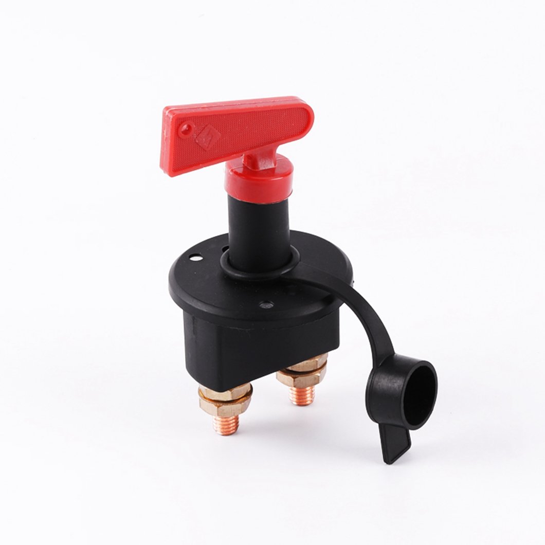 IBA-A01 Battery Isolator Disconnect Cut Off Kill Switch Circuit Breaker Main Power Rotary 12V 24V Key Switch