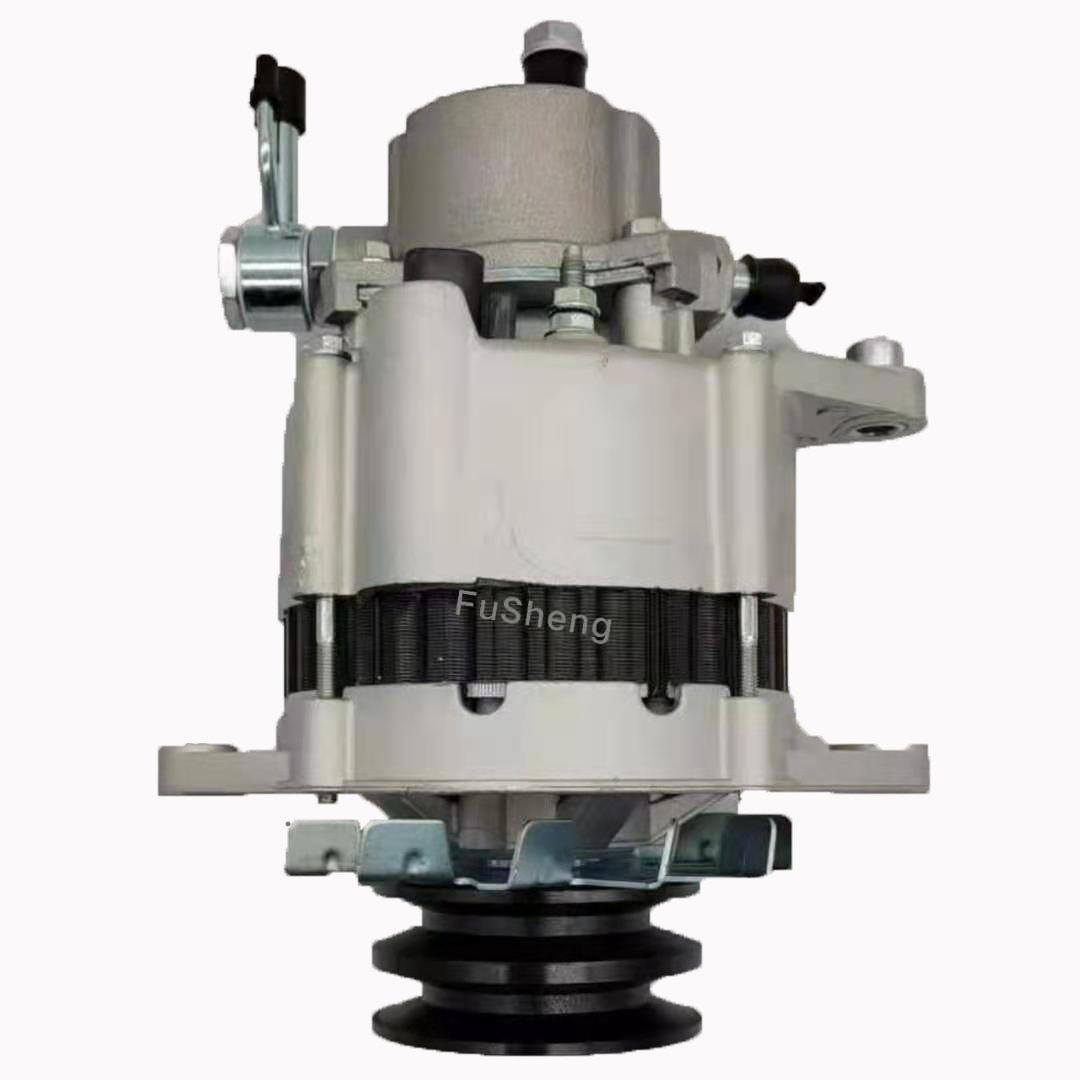 AUTO ALTERNATOR TD27 14V 80A VACUUM PUMP OEM 23100-43G07 for Nissan Terrano D21 TD27 Engine (Deep Type) (rebuilt)