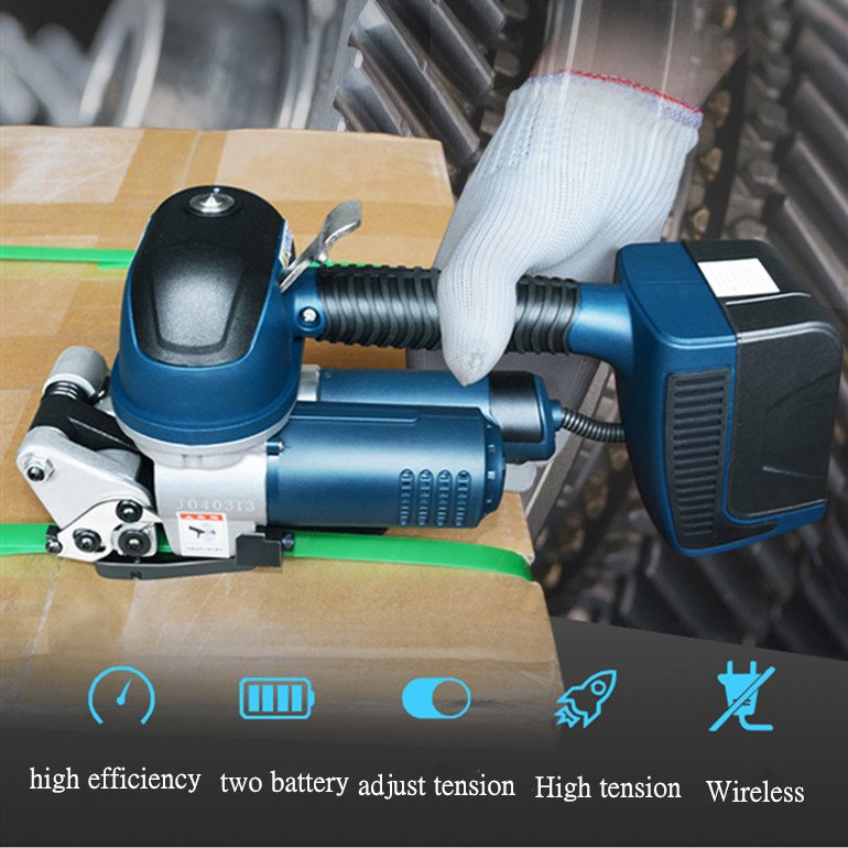 DD19A 16-19mm Battery Powered Portable Handheld Strapping Machine Semi-automatic Battery Power Strapping Machine
