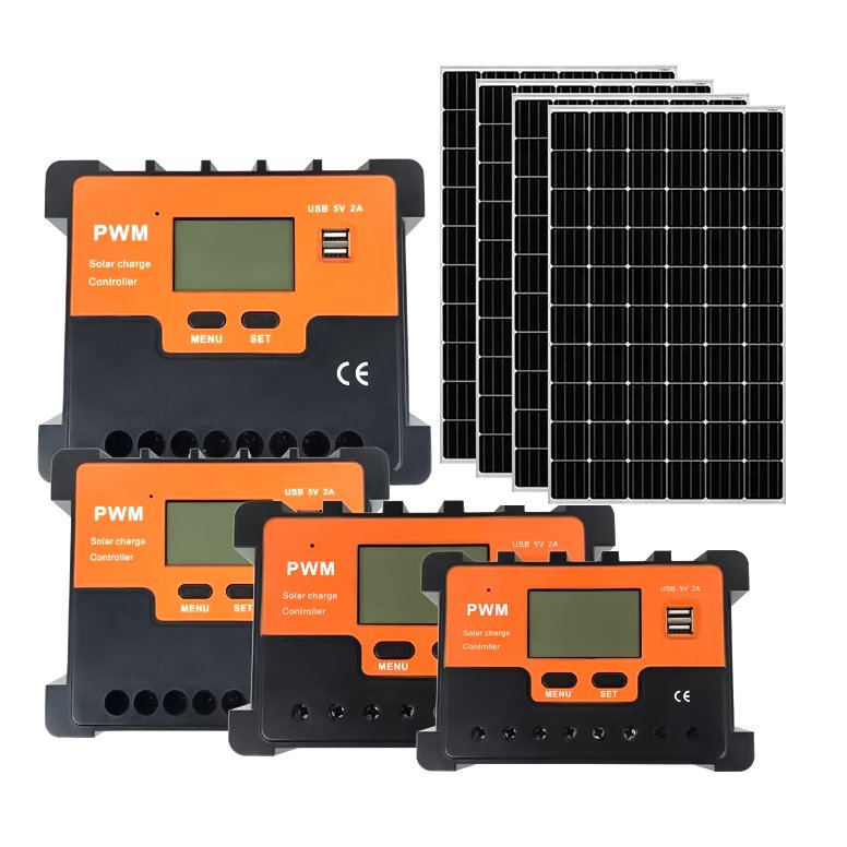 SUYEEGO Best Seller Dual USB Port 12V 24V Auto 10A 20A 30A 40A PWM Solar Charge Controller for Solar Panels Battery