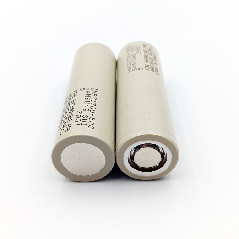 Original 21700 SAM 50G 3.7v 5000mah 15A Lithium Battery INR21700-50G for Scooter,E-bike and Solar Energy