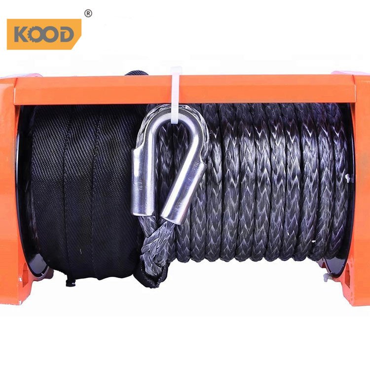 12V 24V Manual Electric Winch for SUV and 4x4 Stainless Steel 9500lb 12000lb 20000lb Auto for Off-Road Hydraulic Power Source