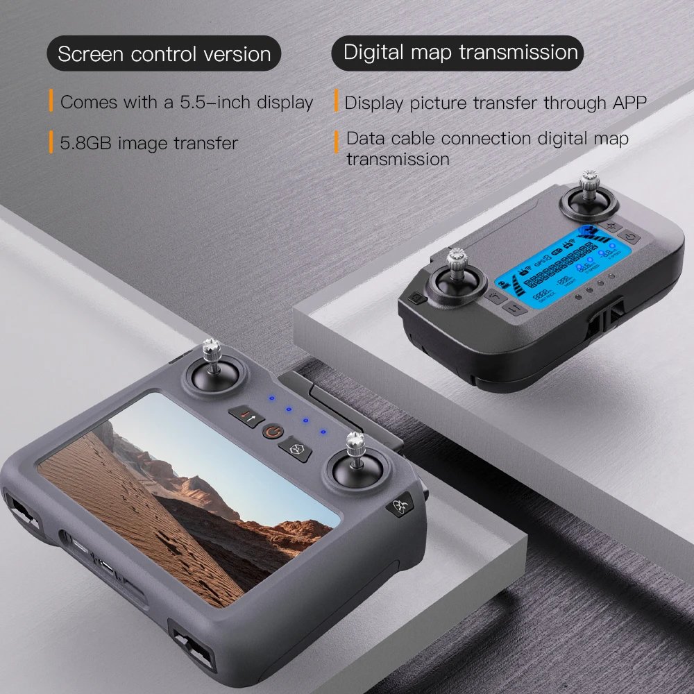 JHD ZLL SG909 Drone 4K Camera 3 Axis Gimbal WIFI Obstacle Avoidance Touch Screen FPV Brushless EIS Electronic RC Quadcopter Toys