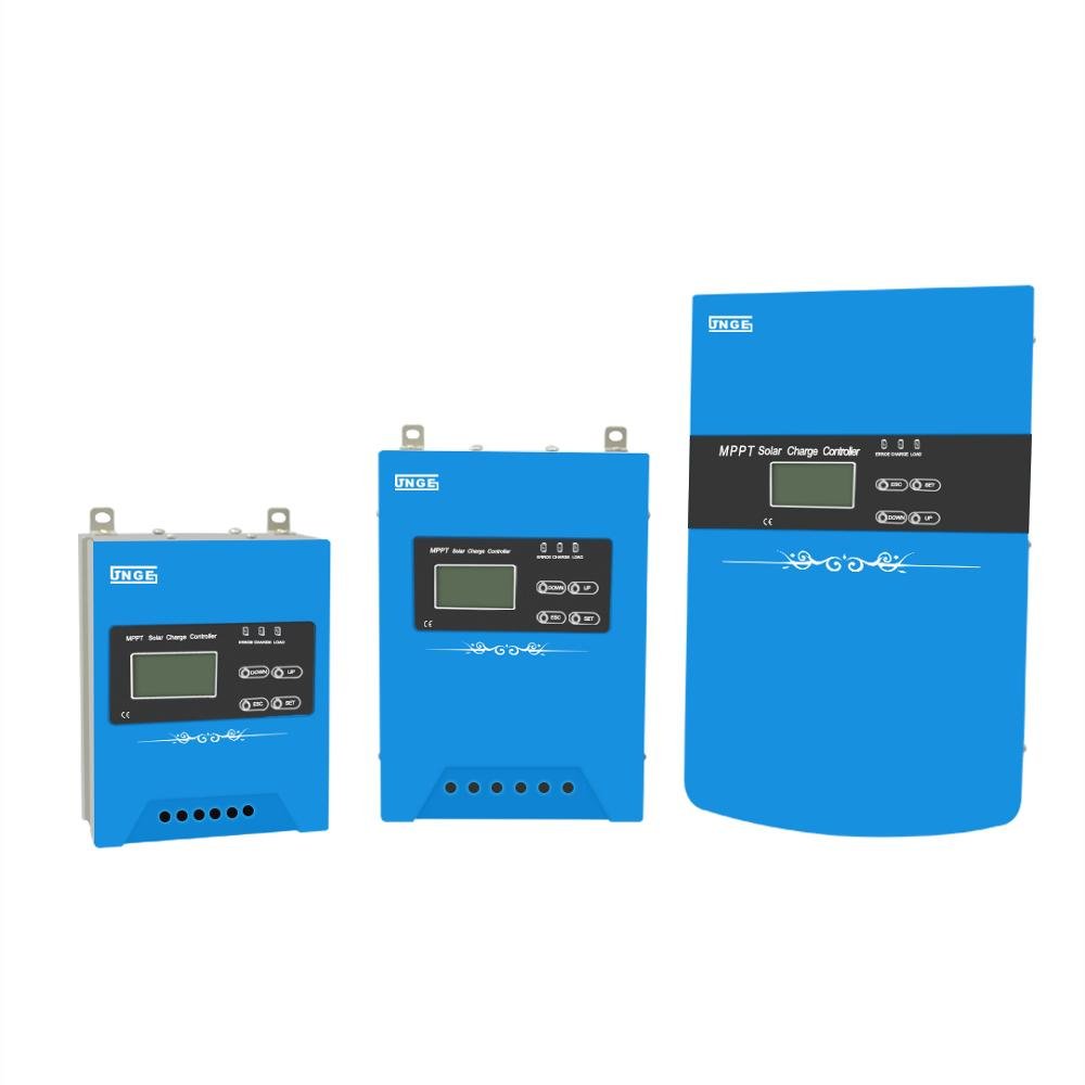 JNGE MPPT Solar Charge Controller 10A 20A 30A 40A 50A 60A 70A 80A 100A 120A With WIFI GPRS 12V 24V 48V Auto