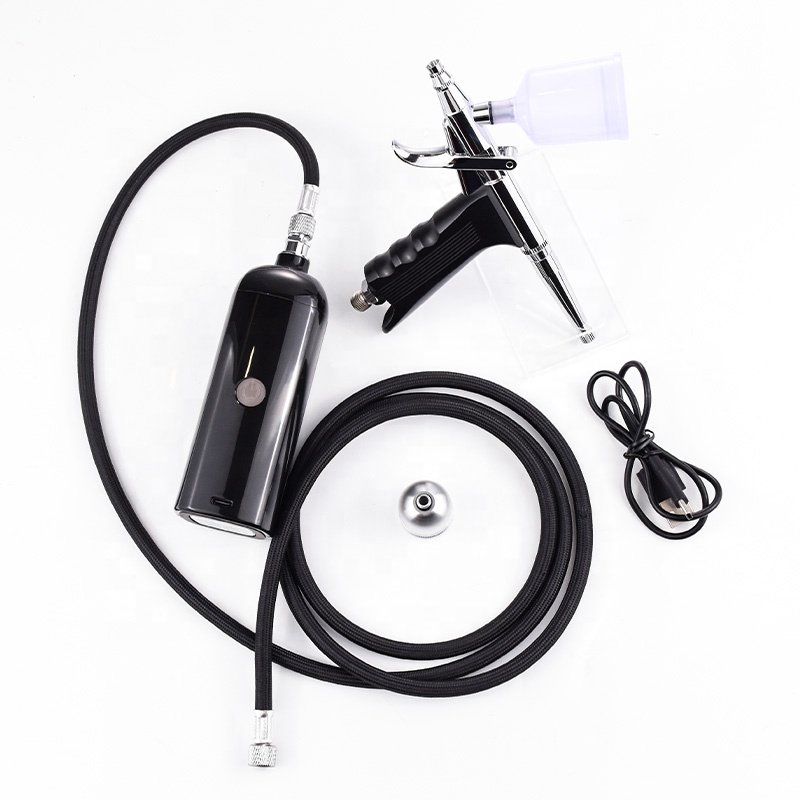 Rechargeable Trigger Airbrush for Makeup with Quiet Operation and Easy Controls