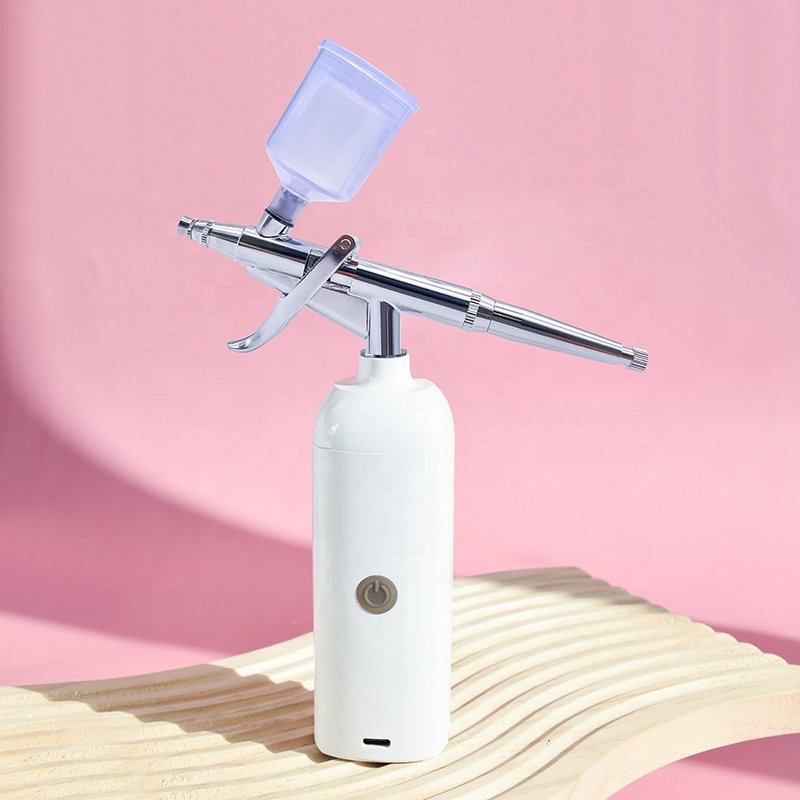 Rechargeable Trigger Airbrush for Makeup with Quiet Operation and Easy Controls