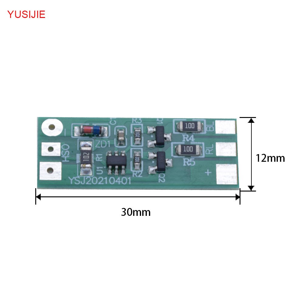 Custom 3V/6V/12V LED Warning Light Module Chip Red and Blue Flash for Cars Consumer Electronics