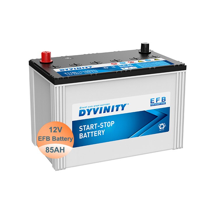 115D31L 12v 85Ah EFB Car Battery Lead Acid Auto Batteries for Start Stop System