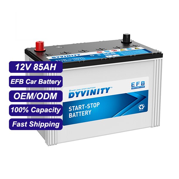 115D31L 12v 85Ah EFB Car Battery Lead Acid Auto Batteries for Start Stop System