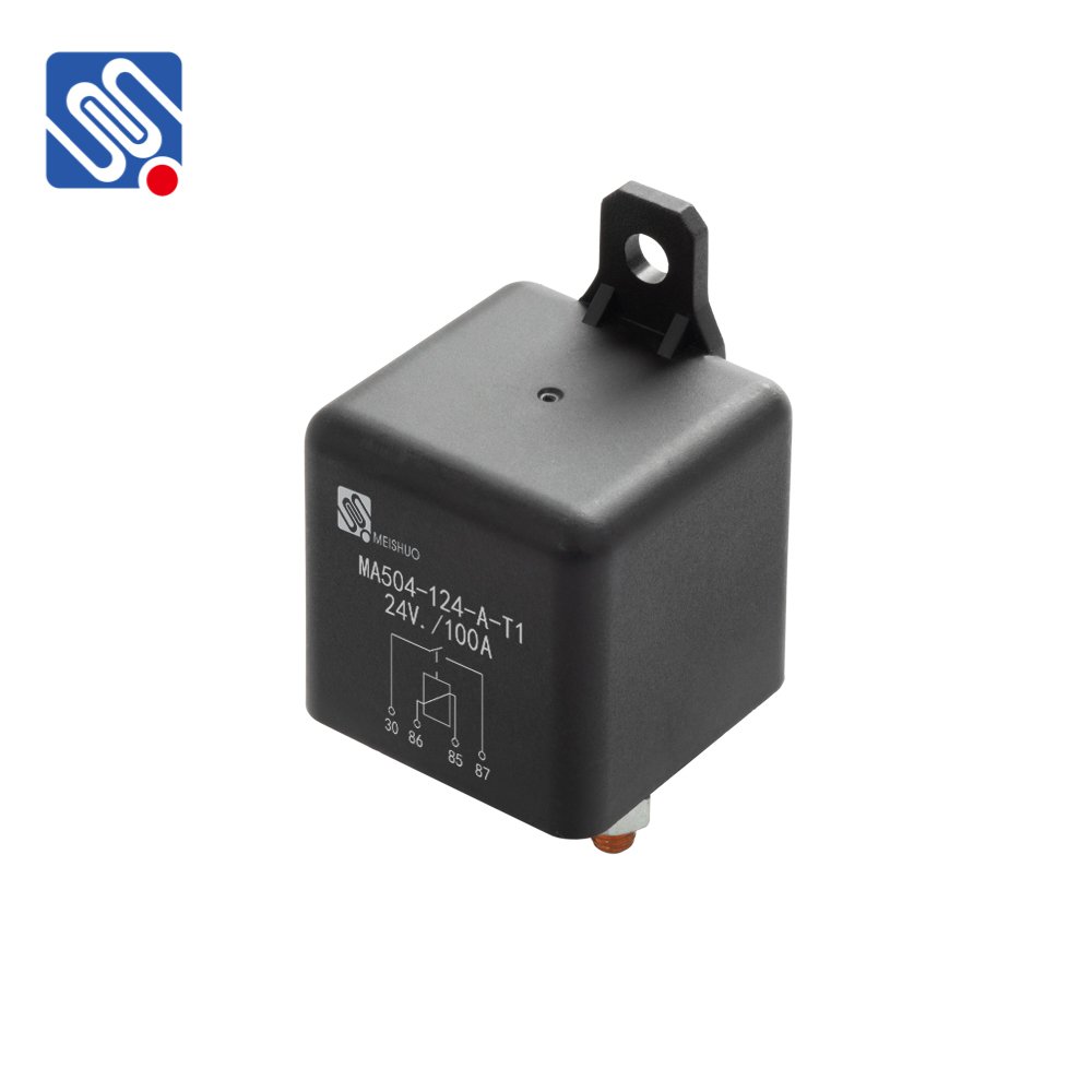 Meishuo MA504 12V 200A Relay Car Truck Motor Automotive Boat Car Starter Heavy Duty with 2 Pin Footprint & 2 Terminal
