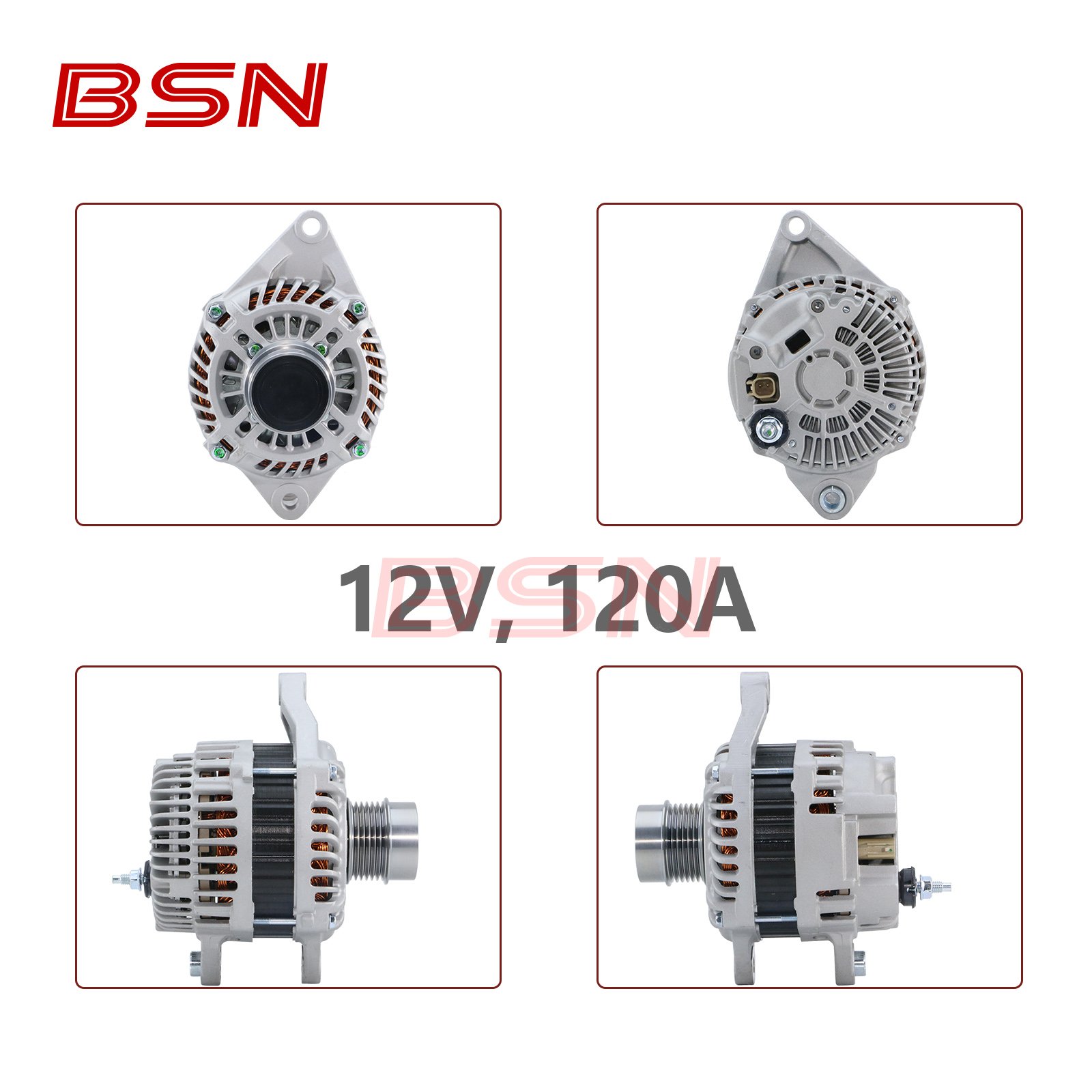Hot Sale New Car Alternator for Chrysler Car 200 L4 2.4L 2360cc 144cid VIN B 2011-2013 Sebring 2007-2010