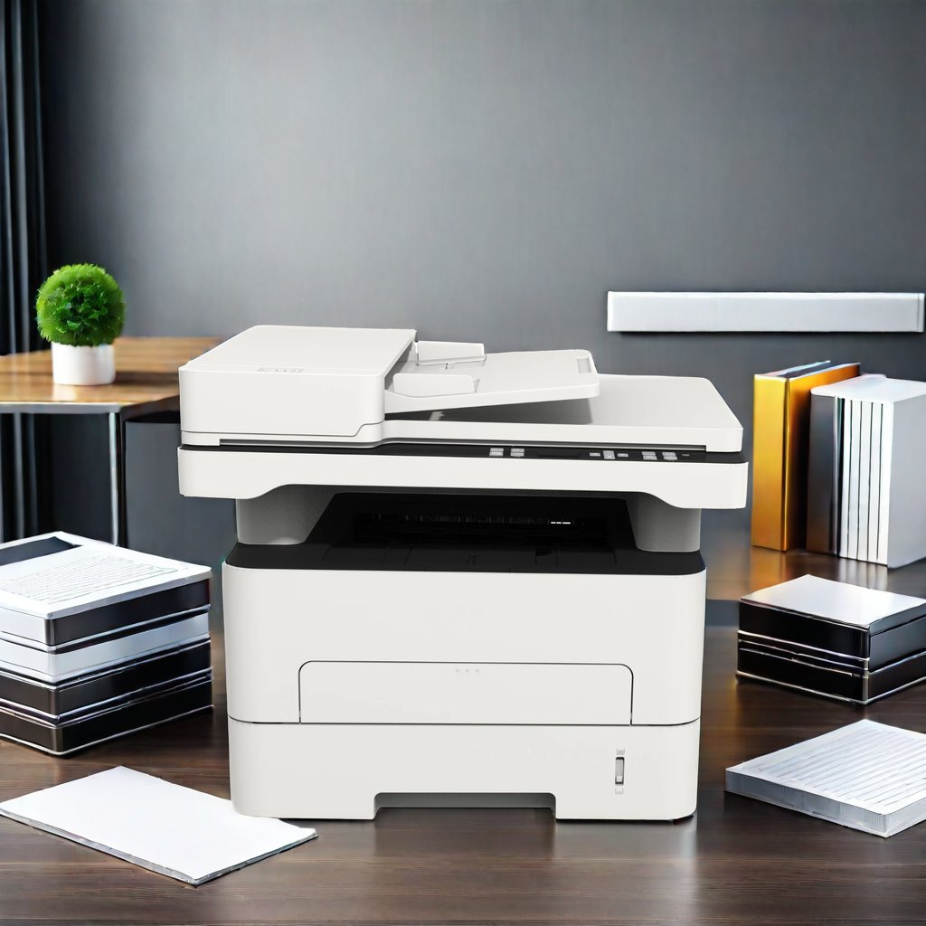 M3300X A4 White and Black LaserJet Enterprise Monochrome Printer 33 Ppm Auto Duplex Printing USB Interface Print Copy Scan