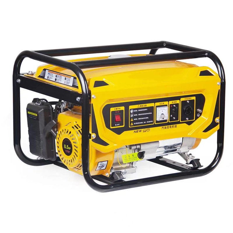 Portable 3KW Single-Phase Gasoline Generator 110V 220V 230V Rated Voltage Low Noise High Efficiency Auto Speed Household Use