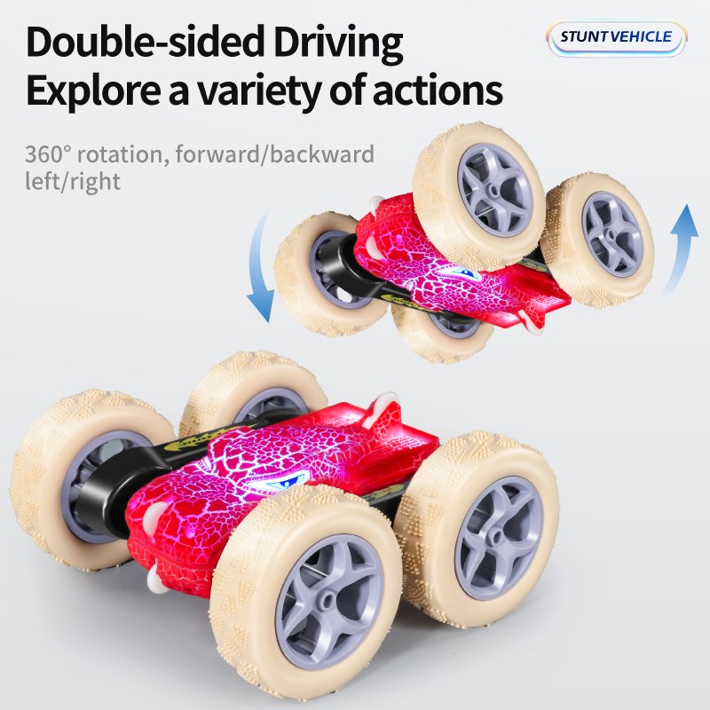 2.4G RC Stunt Dinosaur Car Alloy RC Car Toy for Kids Crawler 4x4 Rc Auto Climb Off Road Rad Radio Remote Control Car