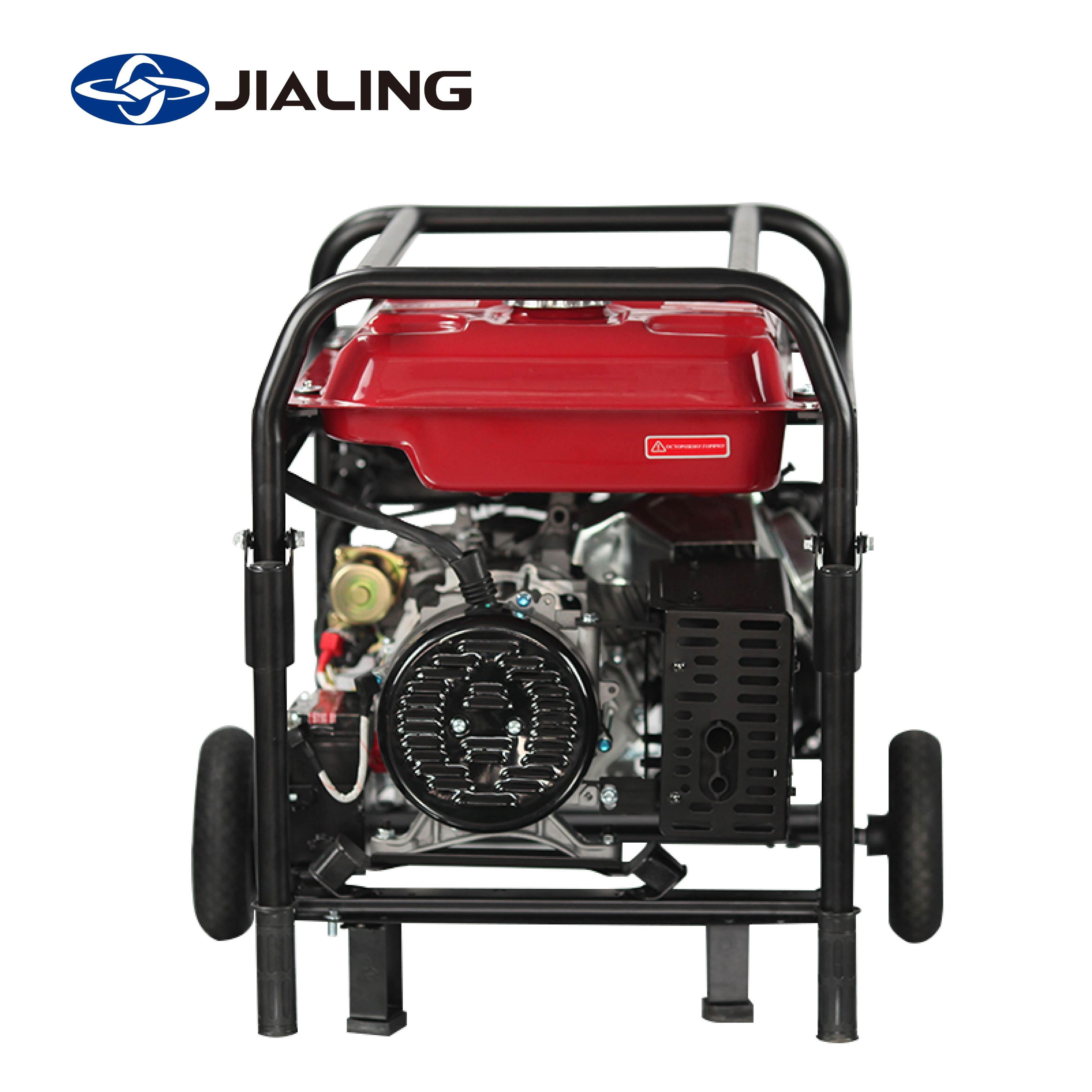 Professional Auto Start Control 3 Phase 7.5 Kw 7.5 Kva Silent Petrol Gasoline Generator With Handle and Wheel