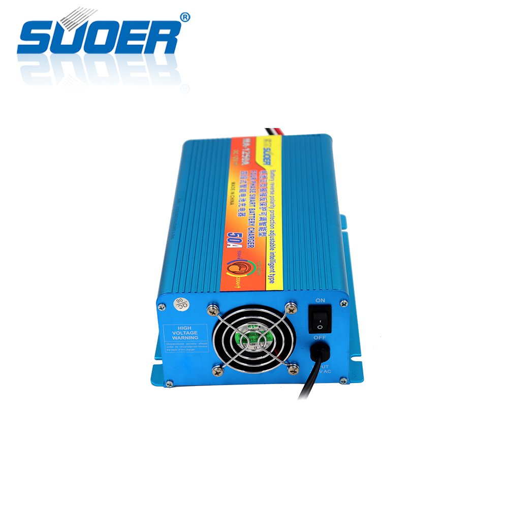 New Super Factory Price Auto Battery Charger 50A 12V Electric Phone Laptop Mobile Short Circuit Protection US Socket Standard