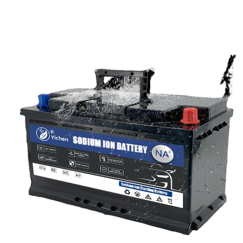 Power 12V 60Ah NA Auto Lithium Battery Dual Purpose Cranking Lifepo4 and Sodium Ion Hybrid Battery for Car Starting RV Marine