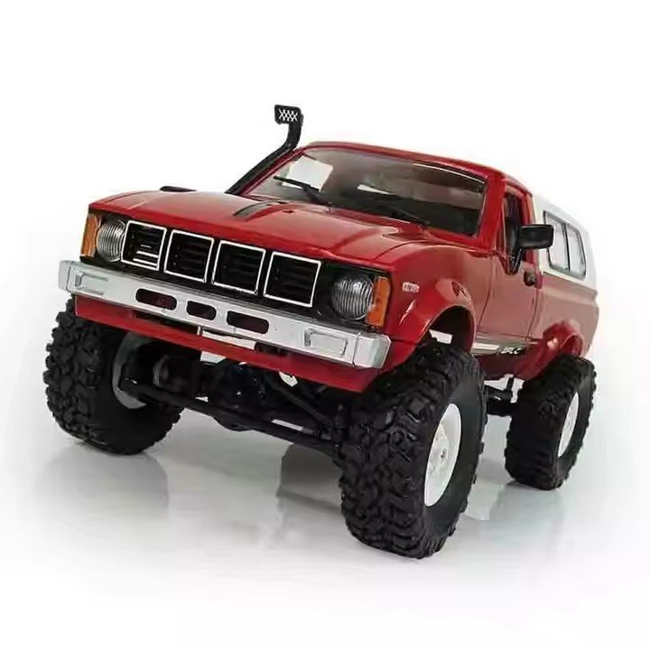 WPL C24 RC Rock Crawler RC Truck 4x4 Off Road RTR Ready to Run 1/16 Scale Remote Control Truck with LED Lights
