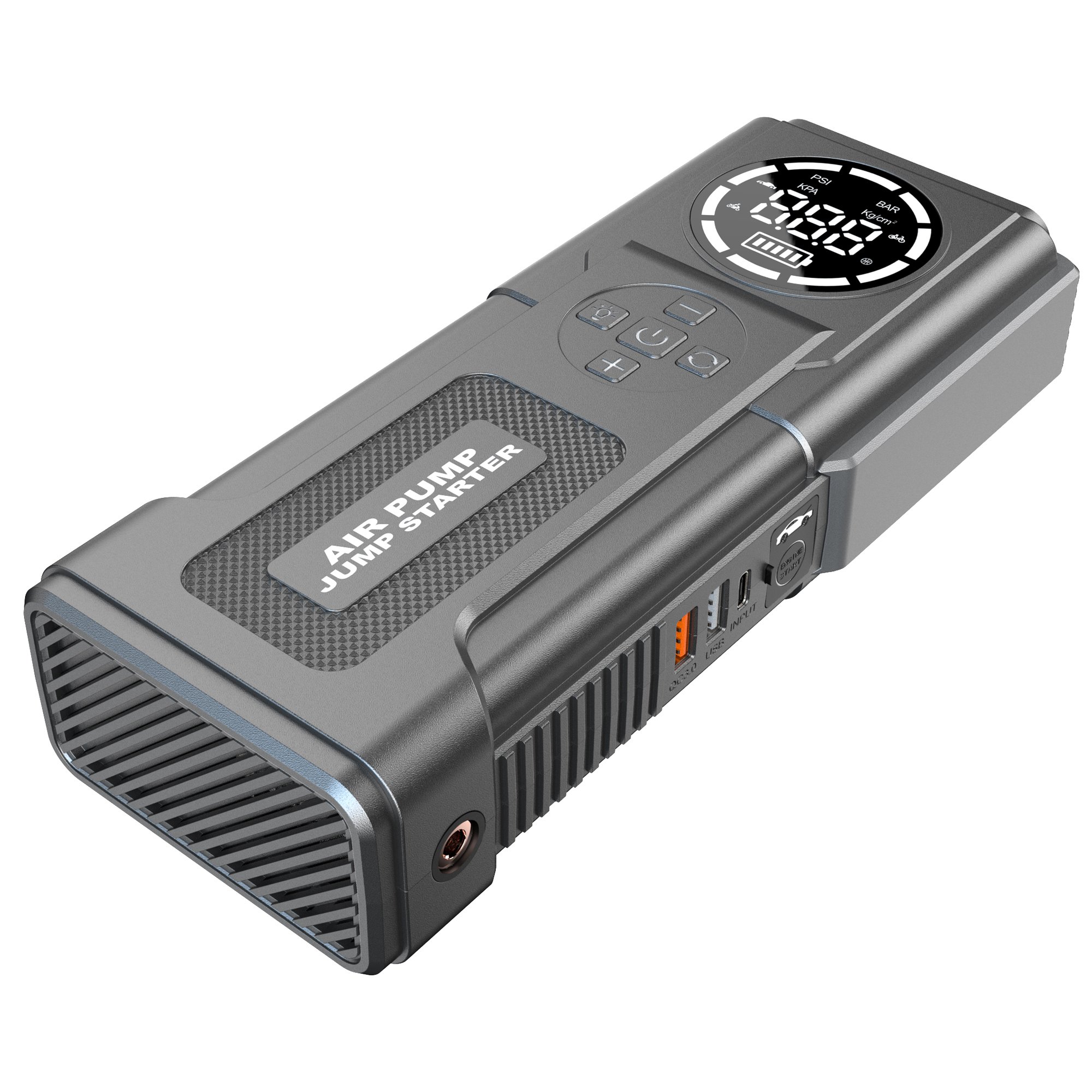 Car Battery Booster Power Bank Charger Lithium Battery Pack 24000mah Portable Car Tyre Air Pump Jump Starter