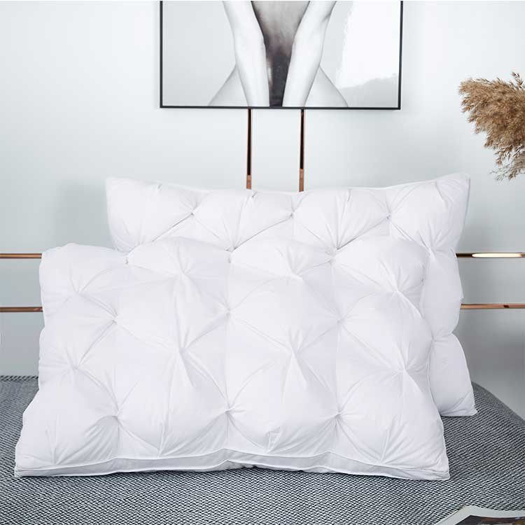 Newtar Machine Washdown Twisting Hotel Soft Domodernther Alternative Pillow Insert Cheap Wholesale Pillow Oreiller En Plume 233T