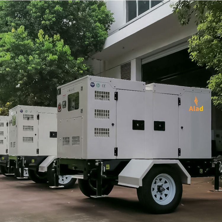 10kw 30kw 50kw 80kw 100kw 160kw Electric Generator diesel Generator Trailer Type Portable Type