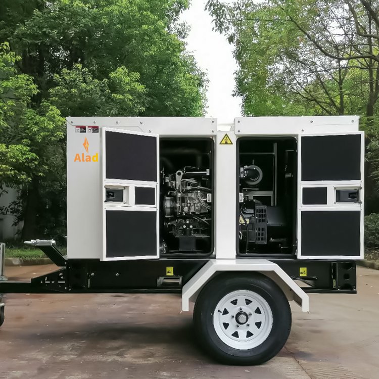 10kw 30kw 50kw 80kw 100kw 160kw Electric Generator diesel Generator Trailer Type Portable Type