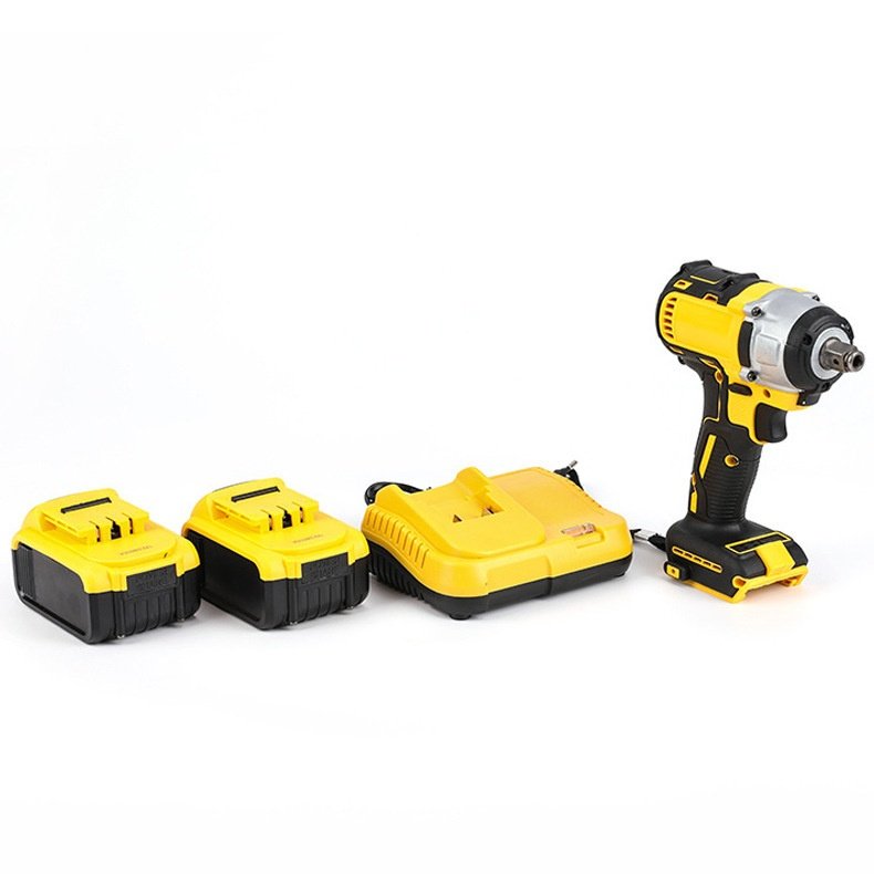 High-Torque 21V Industrial Cross-Border Rechargeable Brushless Impact Wrench for Auto Repair Special Workers Wind Lithium