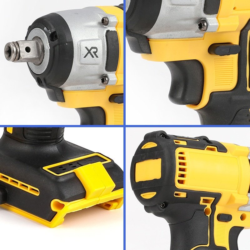 High-Torque 21V Industrial Cross-Border Rechargeable Brushless Impact Wrench for Auto Repair Special Workers Wind Lithium