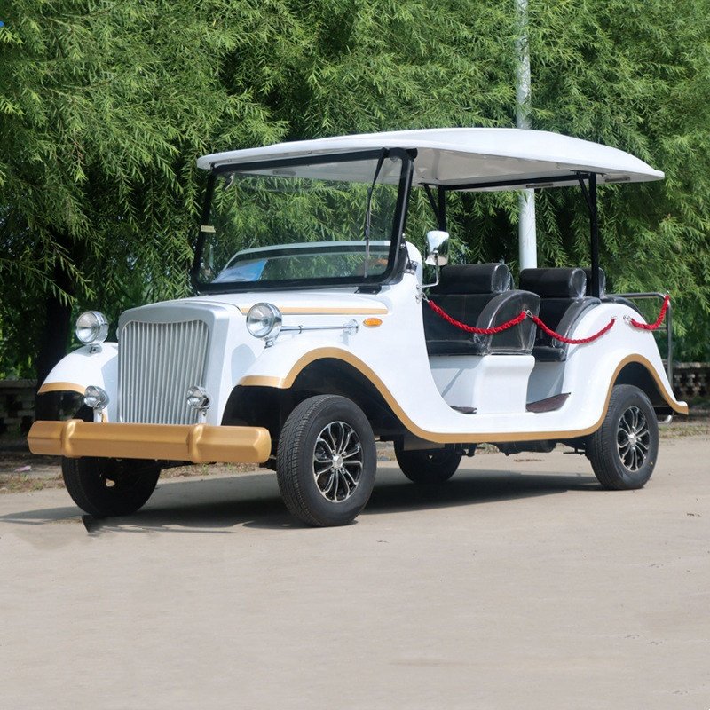 Mini Electric Vintage Car Automobile Classic Sightseeing Car for Sale