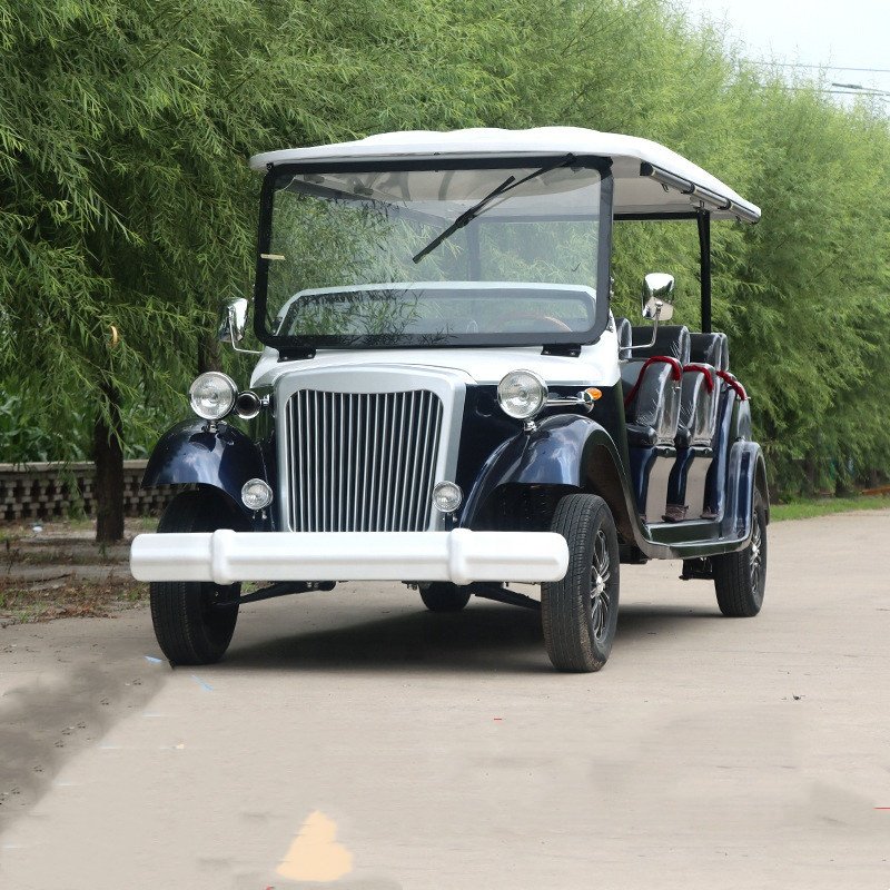 Mini Electric Vintage Car Automobile Classic Sightseeing Car for Sale