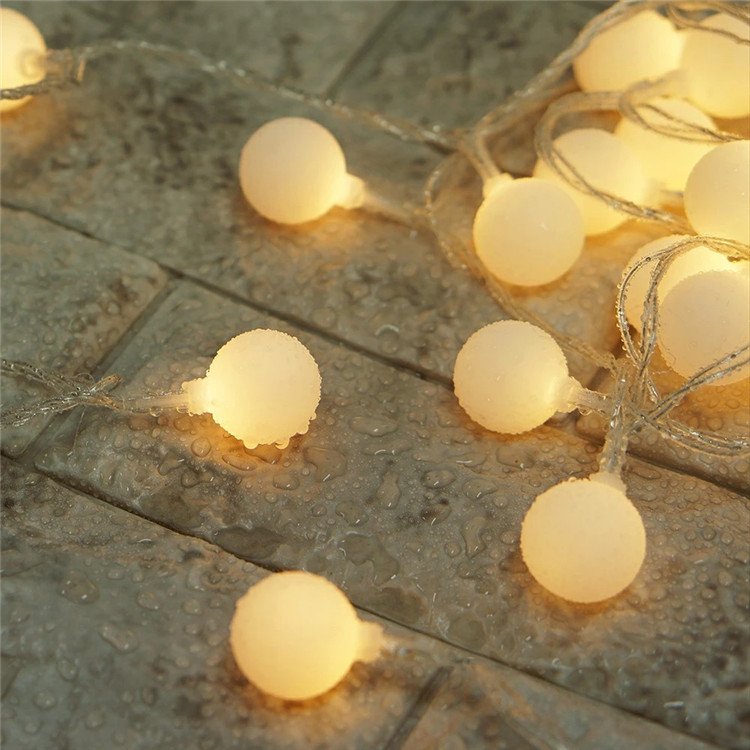 Round Ball 6M 40Leds String Lamp Christmas Party Decoration Garland Fairy String Light Outdoor Garden Bedroom Light