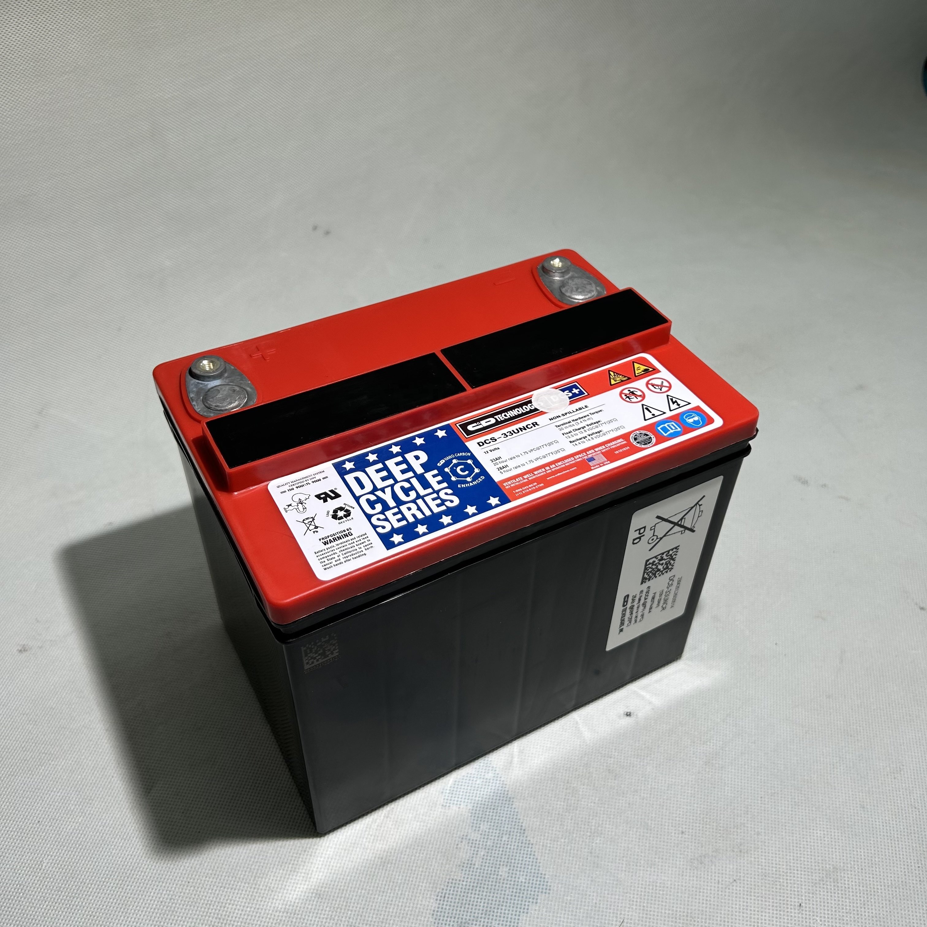 ADAPTABLE to TESLA MODEL X 3 S Y ORIGINAL AUXILIARY BATTERY STARTER BATTERY 12V33 CAR MAINTENANCE-FREE