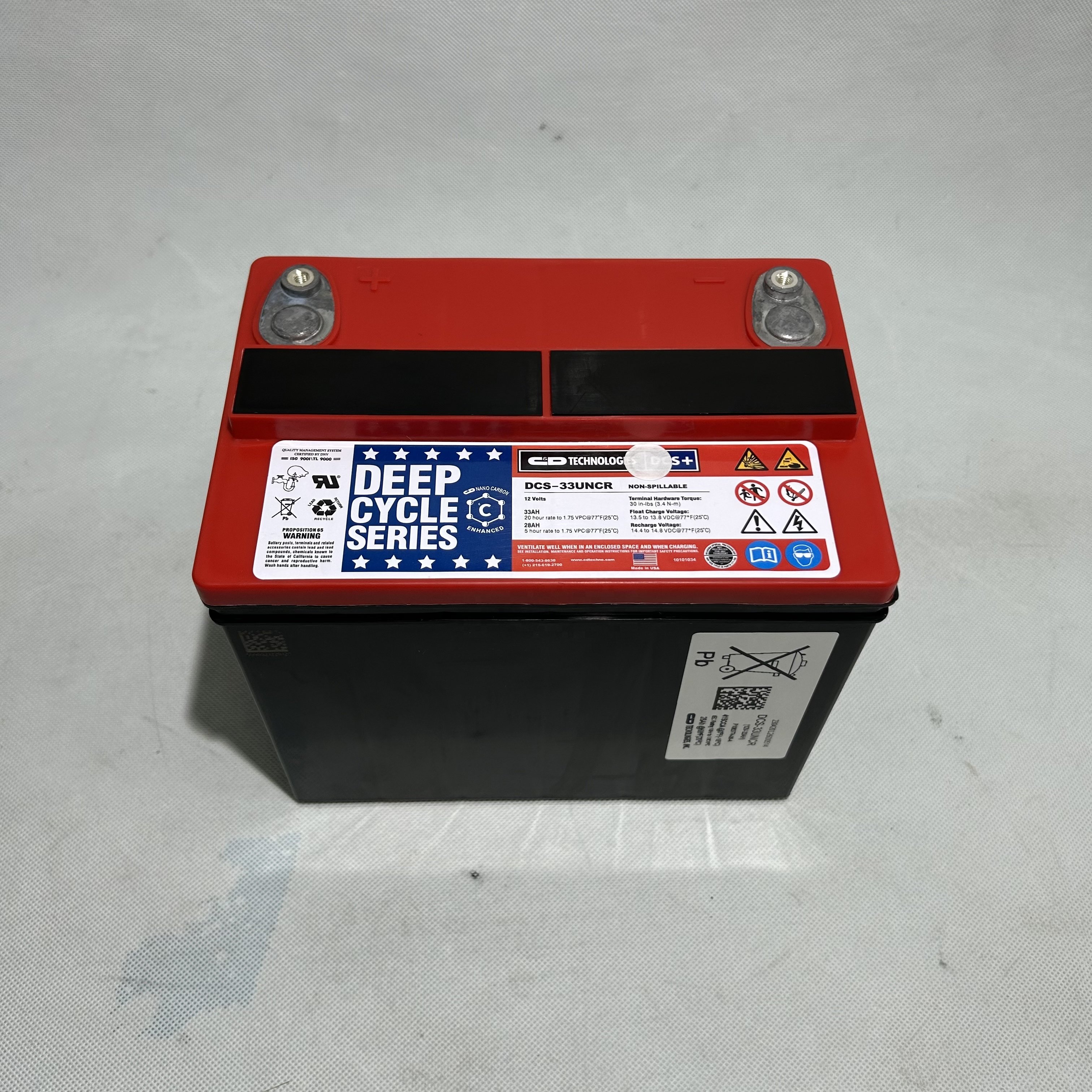 ADAPTABLE to TESLA MODEL X 3 S Y ORIGINAL AUXILIARY BATTERY STARTER BATTERY 12V33 CAR MAINTENANCE-FREE