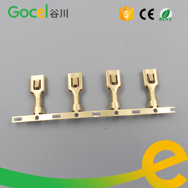 250 Automotive Battery Terminal,female Wire Connector,side Feeding Reel Type DJ623-E6.3