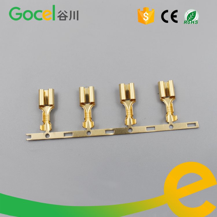 250 Automotive Battery Terminal,female Wire Connector,side Feeding Reel Type DJ623-E6.3