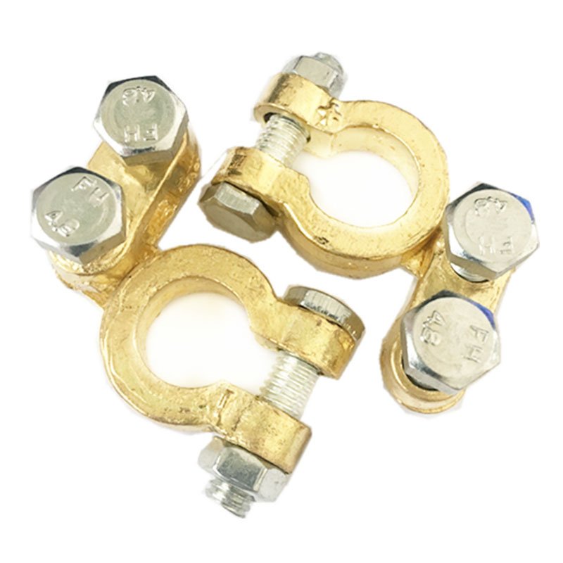 Battery Terminals Offset Positive Negative Heavy Duty Connector
