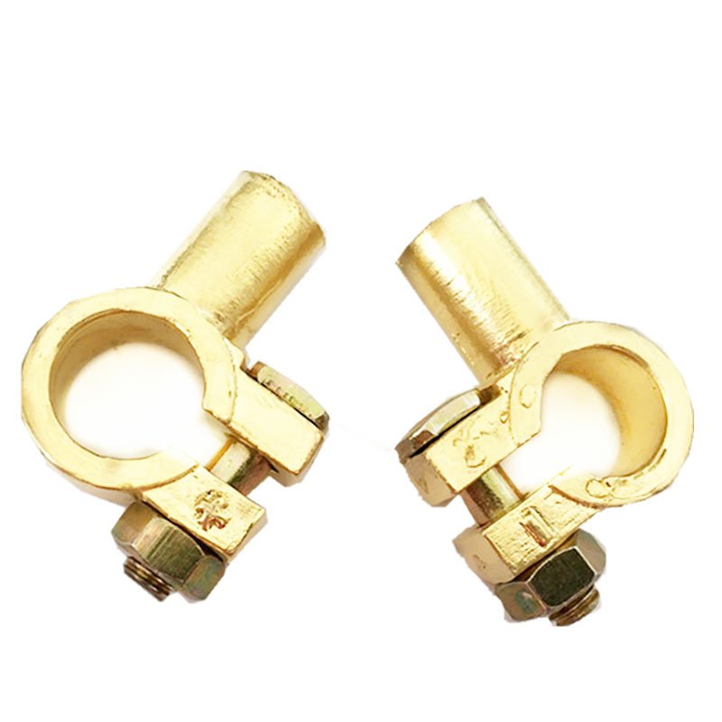 Battery Terminals Offset Positive Negative Heavy Duty Connector