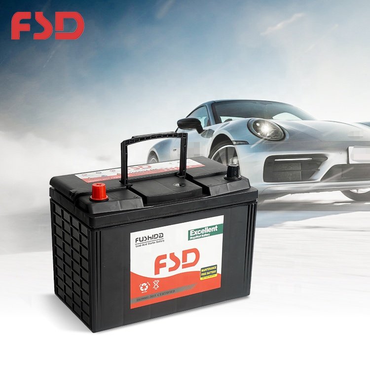 OEM ODM JIS Standard Electric Vehicles Car Battery Maintenance Free 12V 80Ah 530A Lead Acid Auto Battery
