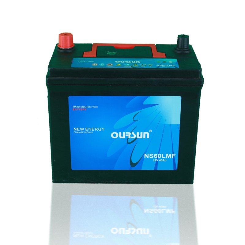 Wholesale 12V 45Ah NS60 Vehicle Battery for Start Maintenance Free Battery Supplier