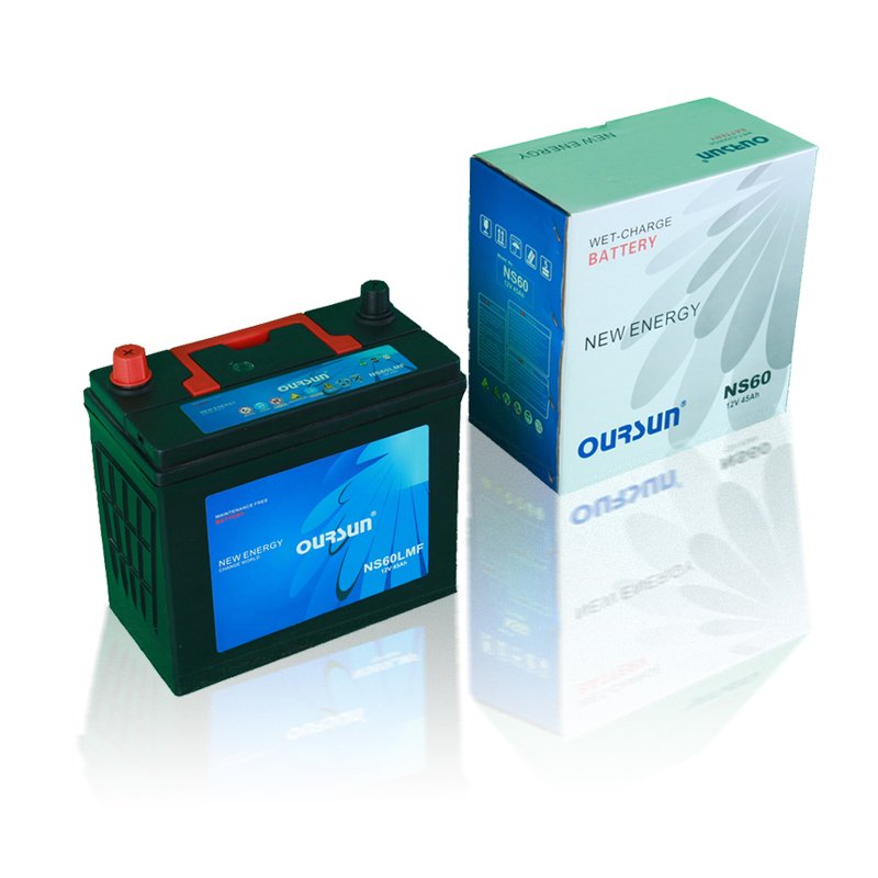 Wholesale 12V 45Ah NS60 Vehicle Battery for Start Maintenance Free Battery Supplier