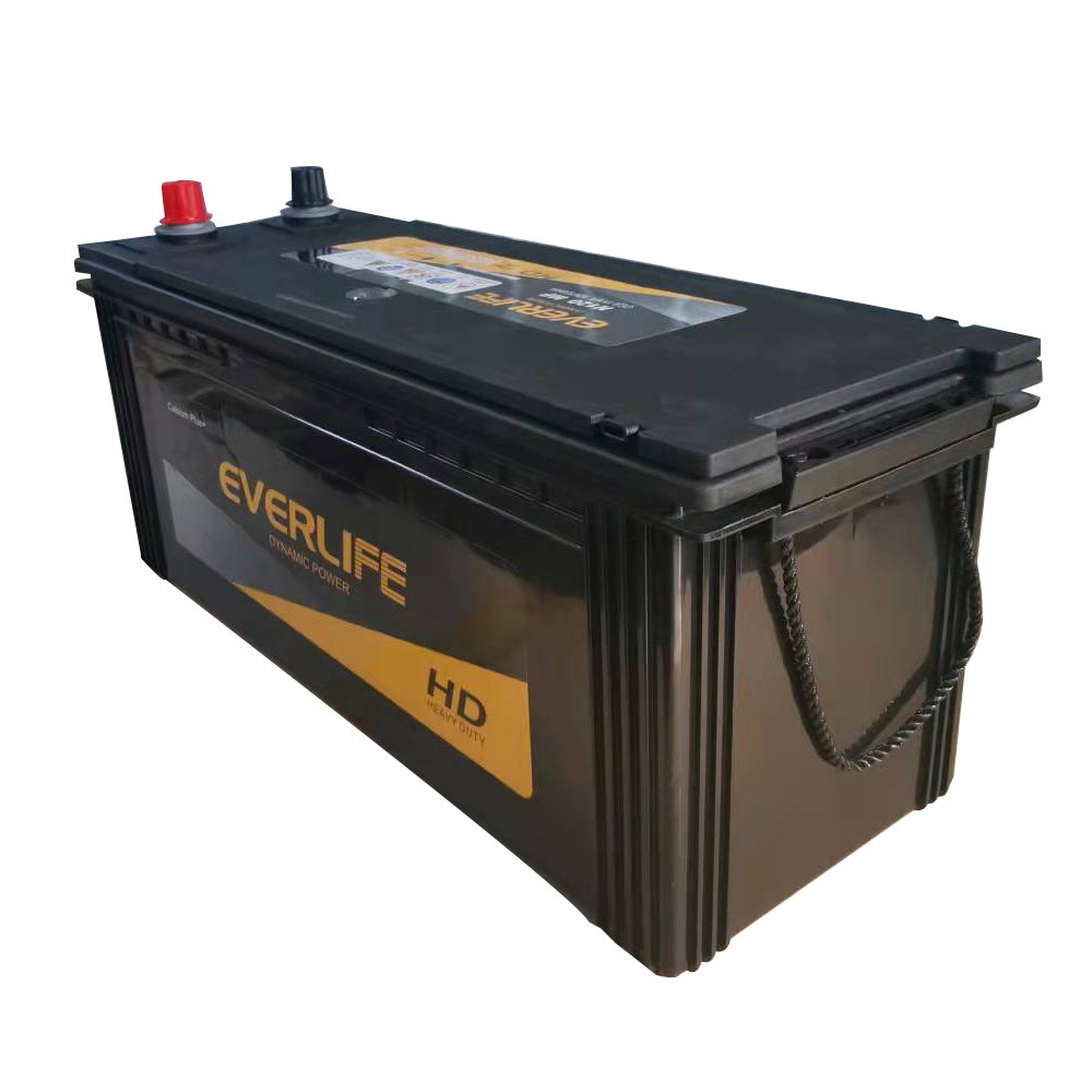 Factory Price 12V 120AH Car Start Battery Small Lead Acid Battery N120 for Trucks Auto Batteries With Free Maintenance for OEM