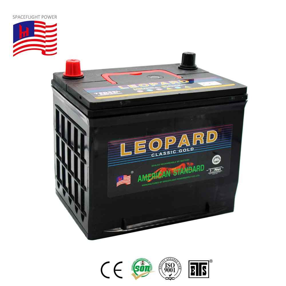 Gulfstar 12V 75D23L Car Battery 65AH 70AH Auto Batteries High Performance Brand Product