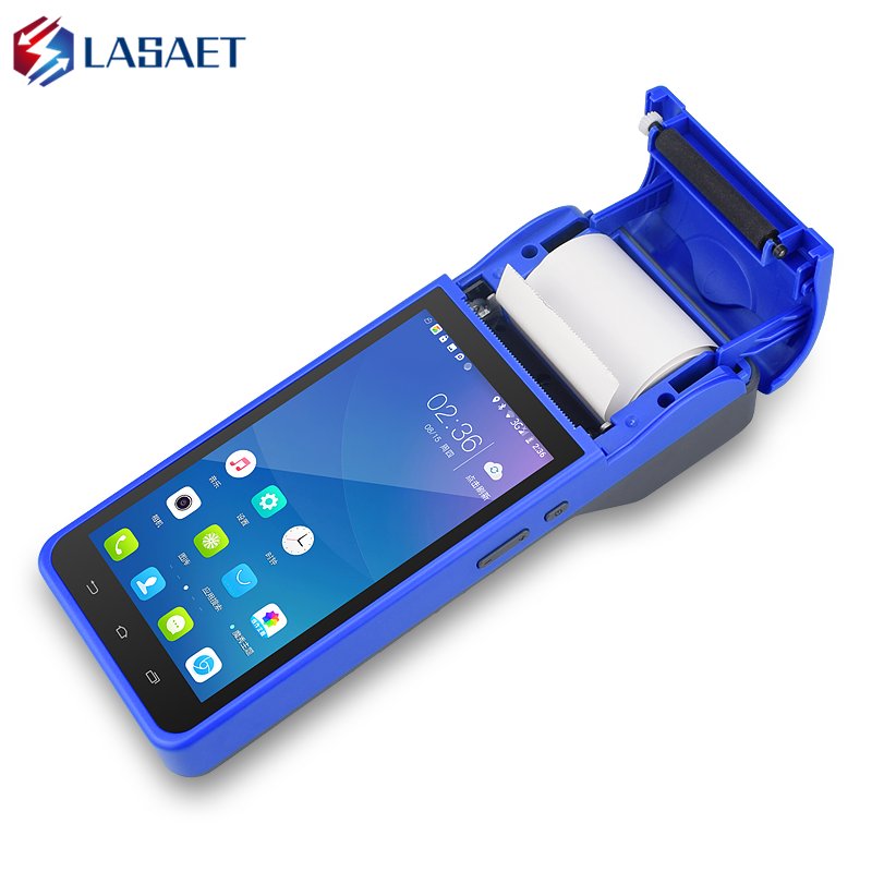 2023 New 4G Android 8.1 Pos Systems Machine Terminal Touch Screen with Thermal Printer Type-c
