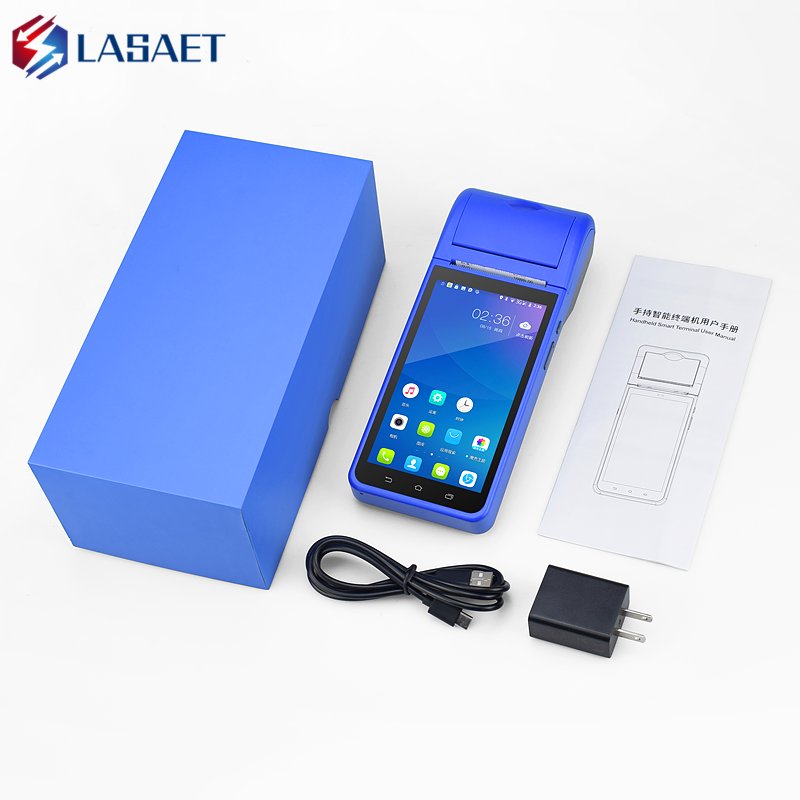 2023 New 4G Android 8.1 Pos Systems Machine Terminal Touch Screen with Thermal Printer Type-c