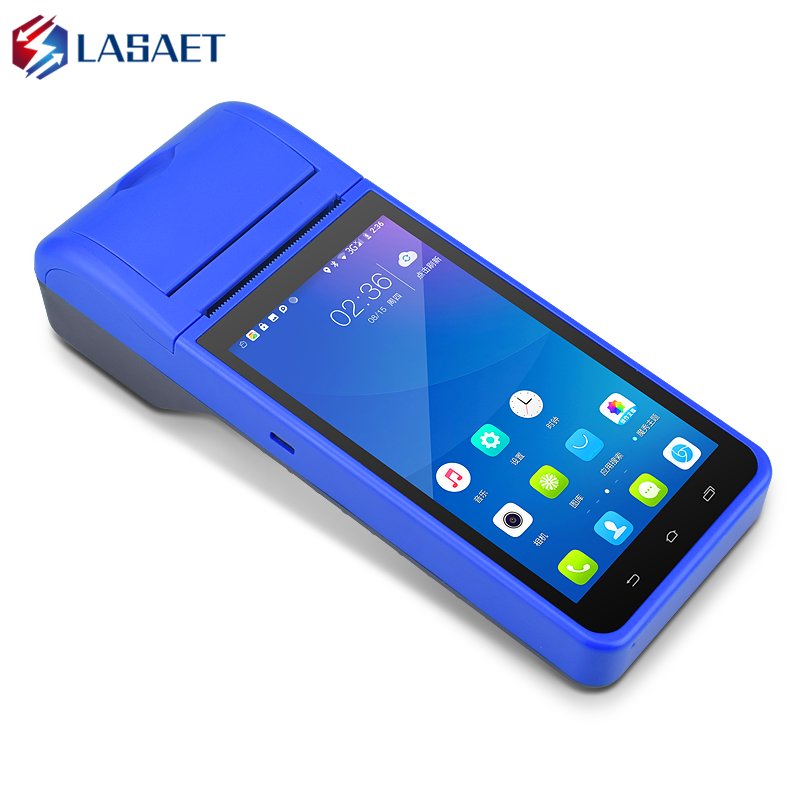 2023 New 4G Android 8.1 Pos Systems Machine Terminal Touch Screen with Thermal Printer Type-c