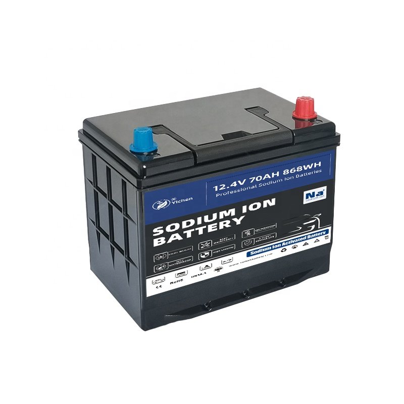 12V 70Ah Sodium Ion Starter Batteries 65D26-L/R SLA Lead Acid Replacing Car Auto Starting Battery