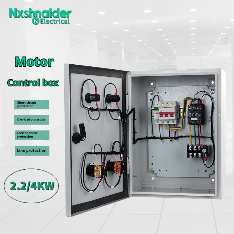 China Factory Wholesale Price 3 Phase Permanent Magnet Electrical Panel Box for Motor Starter and Pump