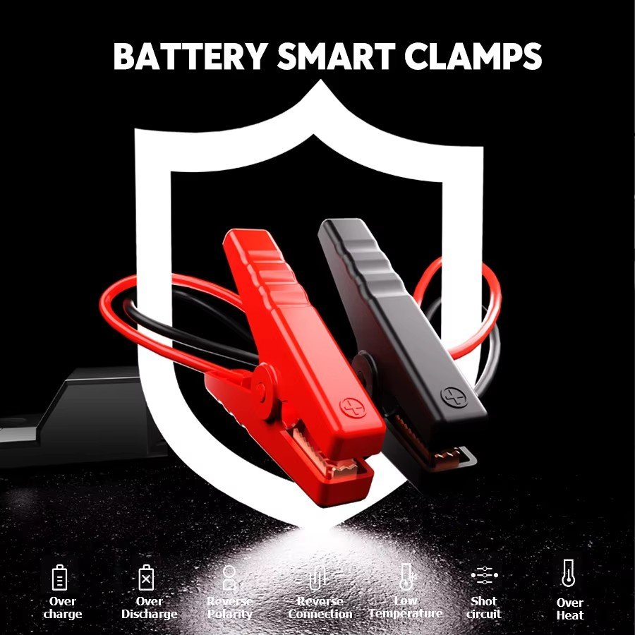 20000mAh Portable Car Jump Start 20000mAh 4000A Battery Jump Starter Car Jump Starter 12V With Power Bank